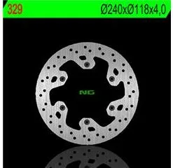 Bihr Disque De Frein NG 329 Rond Fixe