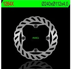 Bihr Disque De Frein NG 1264X Pétale Fixe