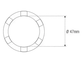 Bihr Douille à Créneaux MOTION PRO Ø47mm 2 Bihr Douille à Créneaux MOTION PRO Ø47mm – Image 2