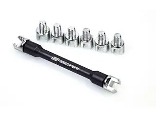 Bihr Kit Clé à Rayons SCAR Noir 1 Bihr Kit Clé à Rayons SCAR Noir