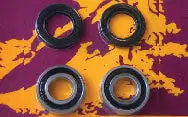 Bihr KIT ROULEMENTS DE ROUE AVANT POUR YAMAHA YZ125/250 1986-91