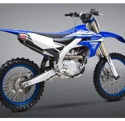 Bihr Ligne Complète YOSHIMURA RS-4 Signature Series Titane Silencieux Carbone/casquette Carbone Yamaha YZ450F