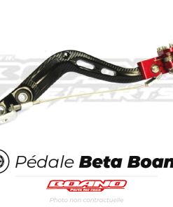 Boano Pédale De Frein Noir/rouge