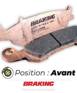 Bihr Plaquettes De Frein AVANT Braking