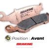 Bihr Plaquettes De Frein Avant BRAKING 955CM44 Métal Fritté KTM/Husqvarna