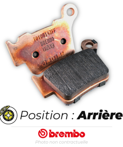 Bihr Plaquettes De Frein ARRIERE Brembo