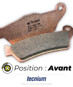 Bihr Plaquettes De Frein Avant TECNIUM MO226 Métal Fritté