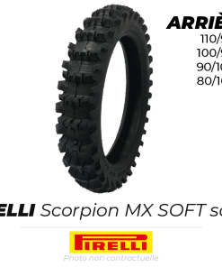Pneu Arrière Pirelli Scorpion MX SOFT Sable